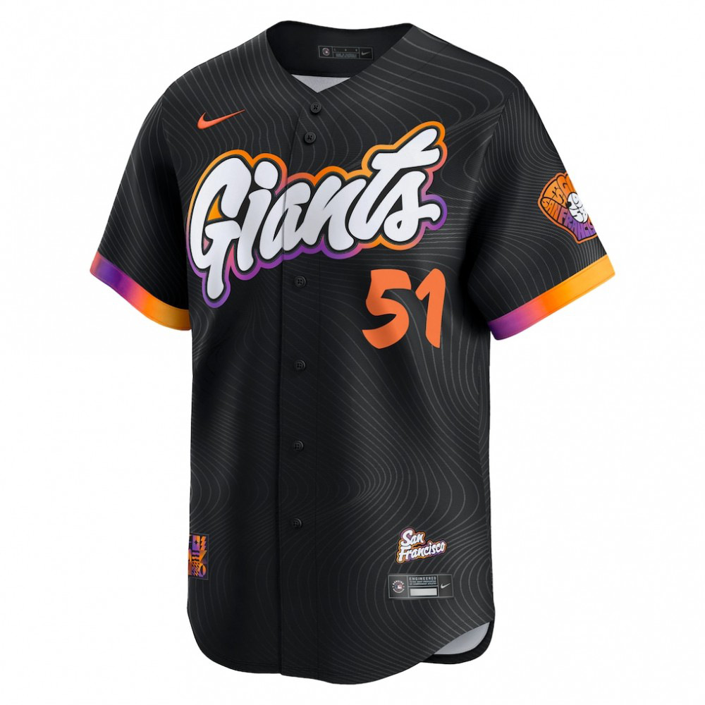 Jung Hoo Lee San Francisco Giants 2025 City Connect Limited Jersey - Black-Pro Kit Vault | Brand New 26/27 Sports Jerseys